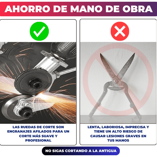 CORTADOR DE PLACA DE METAL™  👨🏽‍🏭🧰